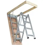 VEVOR Attic Ladder Foldable, 350-po