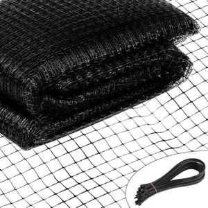 GreatBuddy Deer Netting, 7 x 50ft Anti-Animal Fence for Garden Protection - Heavy Duty and Reusable Barrier Against Deer, Birds, Squirrels for Plants, Fruit Trees, Vegetables