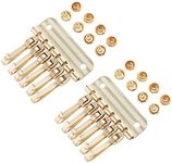 WUTA 2pcs Key Chain 6 Hooks Metal K