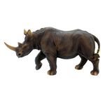 Pacific Giftware Wildlife Endangered Rhino Rhinoceros 11 Inch Collectible Figurine Statue Home Decor Gift