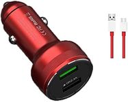 Warp Dash Car Charger for Oneplus 8T/9 Pro/8 7 / 7T Pro / 6T/6/5T/5/3T/3,Charging Rapidly Car Charger with 6.5A Warp Charge USB Data Cable for One Plus 9 / 5T / 6 / 6T/ 7/7T Pro 8/8T (Red)