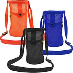 FineGood 3 Pack Water Bottle Holder, Portable Bottle Bag Water Bottle Carrier Bag with Adjustable Shoulder Strap Water Bottle Sleeve for Sport Hiking Camping