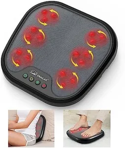 Foot Massager with Heat, Snalax Shlatsu Electic Foot Masager Machine for Plantar fascits, Foot Warmer Massager for Neuropathy Paln and Circulatlon, Glits for Eldery, Men/Women