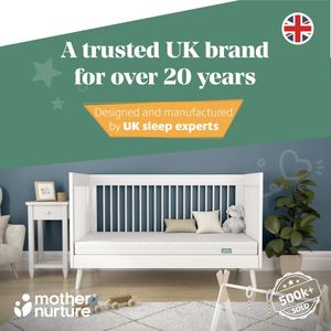 Mother Nurture Cot Mattress 140x70cm – Baby Crib Foam Mattress