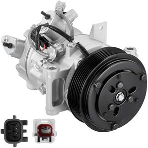 BDFHYK 98588 Air Conditioning A/C Compressor with Clutch Compatible with INFINITI Q50 V6 3.0L 2016-2021, Q60 V6 3.0L 2017-2020, Q50 V6 3.7L 2014-2016