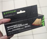 Woods Waterproof Matches, 160 Count (Pack of 4) - for Outdoor Camping, Hiking & Boating