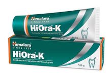 Himalaya HiOra-K toothpaste (100 g) | For sensitive teeth and halitosis | Reduces discomfort from hot and cold stimuli| Helps to prevent oral infections and gum diseases