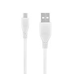 HISPD 5ft White Micro USB Data/Charging Cable Cord Lead for Kobo eReader/Tablet Vox K080-KBO, Glo N613-xxx