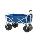 MacSports WTCB-100 Mac Sports-Beach Wagon, Steel, Blue/White with Logo