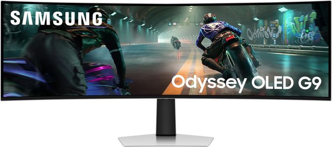 Samsung Odyssey OLED G9 49" Gaming Monitor – Ultra-Wide, Curved Display
