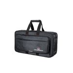 Crossrock Lightweight Foam Case with Removable Shoulder Straps Fits Bb Trumpet, Storage Compartment & External Pocket, Right-Black (CRP200TRBK-R)