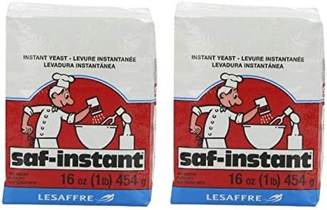 Saf Instant Yeast, 1 Pound Pouch (2-Pack)