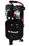 Einhell 24L Silent Air Compressor - 8 Bar, 116 PSI, 750W Oil-Free Service-Free Motor, 240V, Pressure Reducer, Safety Valve - TE-AC 24 Compressed Air Pump For Workshops, 3 Year Warranty