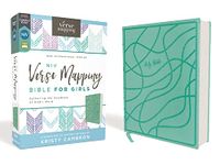 Niv, Verse Mapping Bible for Girls, Leathersoft, Teal, Comfort Print: Gathering the Goodness of God's Word