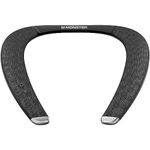 Monster Boomerang Petite Neck Speaker, Neckband Bluetooth Speaker with 15H Playtime, aptX High Fidelity 3D Stereo Sound, Low Latency, Built-in Mic, IPX5 Waterproof Wearable Speaker for Home Outdoor