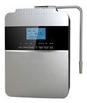 Water Purifier Machine Water Ionizer ORP+500 to -800 PH 2.5-11.2 Alkaline Acid Water Best Home Alkaline Water Filtration System/Instant heating 58°C/136.4°F/12,000 Liters Per Filter / 7 Water Settings