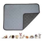 Fantperful Pet-Cage Liners-Mat Pee Pads-Bedding - for Guinea Pig Hamsters Chinchillas Bunny Rabbit Ferrets Rat Hedgehogs Small Cat Dog Puppies Small Animal (XXL(35.43x55.11in))