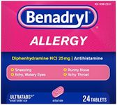 Benadryl Ultratabs Antihistamine Al