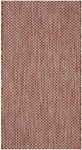 Safavieh Courtyard Collection CY8521-36521 Red and Beige Indoor/Outdoor Area Rug, 2-Feet by 3-Feet 7-Inch