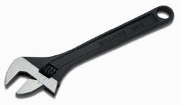 Williams 13612A Adjustable Wrench, 12-Inch, Black