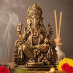 SILAII Lord Ganesha - Divine Sculpture (6 INCHES)