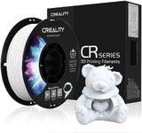 Official Creality 3D Printer Filament, PETG Filament 1.75mm No-Tangling, Strong Bonding and Overhang Performance Dimensional Accuracy +/-0.03mm, 2.2lbs/Spool (White)