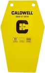 Caldwell High Caliber AR500 Steel, 10 Inch Octagon Target, 3/8 Inch Thickness, Rifle Rated for Precision Practice, Yellow, One Size, 1116693