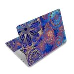 Laptop Skin Sticker Decal,12" 13" 13.3" 14" 15" 15.4" 15.6 inch Laptop Vinyl Skin Sticker Cover Art Protector Notebook PC (2 Wrist Pad Skins Included), Decorative Waterproof Removable, Blue Mandala