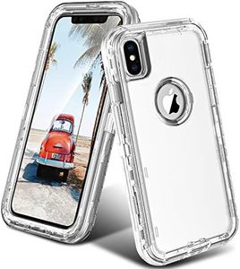 ORIbox Case Compatible with iPhone Xs max Case, Heavy Duty Shockproof Anti-Fall Clear case