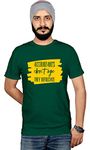 Workshop Graphic Printed T-Shirt for Men & Women | CA T-Shirt Funny Quotes Accountants Don?T Age They DEPRECIATE Best Gift for Accountant tees Green