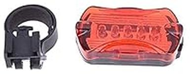 Bike Tail Light 5-LED Red Safety Ba