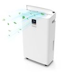 SmartAir Dehumidifier - 20 Litre Capacity - 5.5L Tank - For Home & Office - Prevents Damp, Mould & Condensation - Helps with Drying Laundry - Humidity Sensor