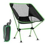 stl Ultra Lightweight Camping Chair for Adults - Folding Chair with Pocket and Carrying Bag - Beach Chair, Fishing Chair, Camp Chair, Hiking Chair - Compact and Easy to Carry