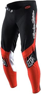 Troy Lee Designs Offroad Motocross Dirt Bike ATV Motorcycle Powersports Racing Pants for Men, GP (Icon Black/Orange, 36)