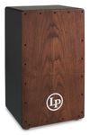 Latin Percussion City Cajon, Dark Wood, 19” x 11” x 10” (LP1428NY2V)