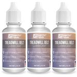 Treadmill Belt Lubricant (3 Pack), 100% Silicone Universal Treadmil Belt Lube, Made in USA by Essential Values