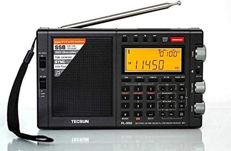 TECSUN PL-990X AM/FM Portable Radio, Double Conversion, SW (Short Wave), Side Band (SSB), Digital, 330006
