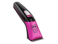 Masterclip Cordless Horse Trimmers (Pink), Ultra Quiet; Professional Grooming Kit with Lightweight Trimmer. Rechargeable Showmate II Clipper for trimming Horses and Ponies (Showmate-II-Pink)