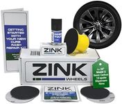 Premium Tesla Wheel Curb Rash Repair Kit for Model X 20-inch Sonic Carbon Slipstream Rims - DIY Kit with Color-matched Touch Up Paint - Made in USA
