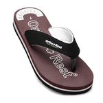 Ortho + Rest Men Slipper Orthopedic Super Soft, Lightweight and Comfortable Flip Flops for Home Daily Use