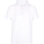 A2Z 4 Kids Girls Boys Polo T Shirts Plain Summer Tank Top & Tees Fashion - PL Polo T Shirt White 7-8