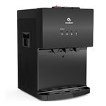 Avalon Countertop Bottleless Water Cooler Dispenser, 3 Tepmperature, Child Lock, UL/Energy Star- Black Stainless Steel