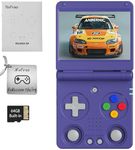 RG34XXSP Retro Gaming Console – Flip Design, 3.4'' IPS Screen 720×480, 64G TF Card with 5000+ Games, Portable Handheld, 3300mAh Battery, WiFi HDMI Bluetooth (Indigo 64G)
