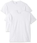 Gildan mens Heavy Cotton T-shirt, Style G5000, Multipack Shirt, White (2-pack), XX-Large US, White (2-pack), XX-Large