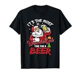 Funny Christmas Santa Claus Drinkin