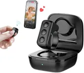 MERNEUO TikTok Scrolling Ring and Kindle Page Turner Remote, Multifunctional Scroll Ring for iPhone, ipad Tablets, iOS, Android, Bluetooth Scrolling Ring Remote Control for Taking Photos