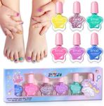 ETYJO Kids Nail Polish - Non-Toxic 