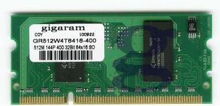 Gigaram 512MB 144Pin DDR2 Memory fo