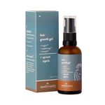 RAW BEAUTY Sprout Again Scalp Stimulating Gel (50Ml) Infused With Anagain, Capilia Longa, Bringraj & Baicapil Boost Hair Growth, Vegan, Non Sticky, Suitable For All Hair Types, Men & Women