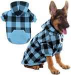 KOOLTAIL Plaid Dog Hoodie Pet Cloth